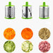 Potato Carrot Cheese Shredder Vegetable Cutter Round Slicer Graters Food Processor Vegetable Chopper kitchen Roller Gadgets Tool - CLICK TIK