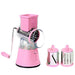 Potato Carrot Cheese Shredder Vegetable Cutter Round Slicer Graters Food Processor Vegetable Chopper kitchen Roller Gadgets Tool - CLICK TIK