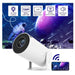 Projector HY300 PRO 4K Android 11 Dual Wifi6 260ANSI Allwinner H713 BT5.0 1080P 1280*720P Home Cinema Outdoor Projetor - CLICK TIK