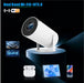 Projector HY300 PRO 4K Android 11 Dual Wifi6 260ANSI Allwinner H713 BT5.0 1280*720P Home Cinema Outdoor Projetor - CLICK TIK
