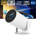 Projector HY300 PRO 4K Android 11 Dual Wifi6 260ANSI Allwinner H713 BT5.0 1280*720P Home Cinema Outdoor Projetor - CLICK TIK