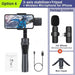 QAML Gimbal Stabiliser F6 3 - Axis/R15 Single - Axis Mobile Gimbal for Xiaomi iPhone 14 Pro Max YouTube TikTok Vlog Video Recording - CLICK TIK