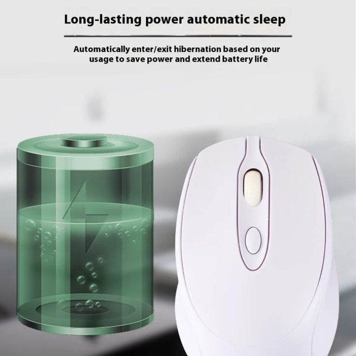 Rechargeable Bluetooth Mouse Laptop PC Tablet Gaming Working Mouse 2.4G USB Receiver Mouse for iPad Macbook Laptop Wireless Mice - CLICK TIK