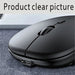 Rechargeable Bluetooth Mouse Wireless Dual Mode 5.2 Silent Computer gaming Ergonomic Mouse 2.4 USB for PC Laptops - CLICK TIK