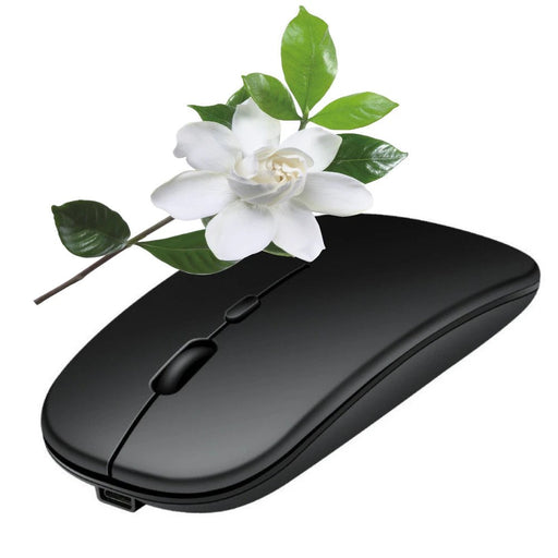 Rechargeable Bluetooth Mouse Wireless Dual Mode Electronics Silent Computer gaming Ergonomic Gamer 2.4 USB for PC Laptops - CLICK TIK