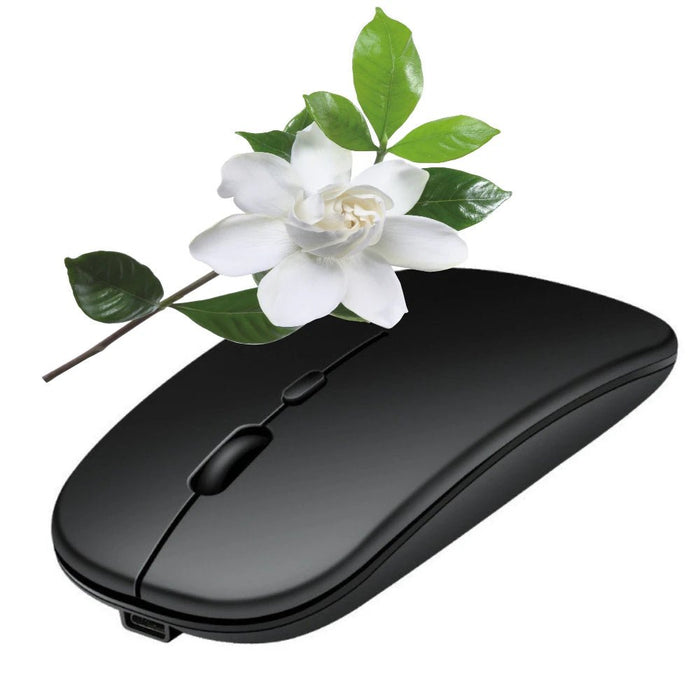 Rechargeable Bluetooth Mouse Wireless Dual Mode Electronics Silent Computer gaming Ergonomic Gamer 2.4 USB for PC Laptops - CLICK TIK