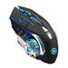 Rechargeable Wireless Mouse Gaming Computer Silent Bluetooth Mouse 2.4G USB Mechanical Backlight PC Gamer Mouse For Computer - CLICK TIK
