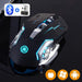 Rechargeable Wireless Mouse Gaming Computer Silent Bluetooth Mouse 2.4G USB Mechanical Backlight PC Gamer Mouse For Computer - CLICK TIK