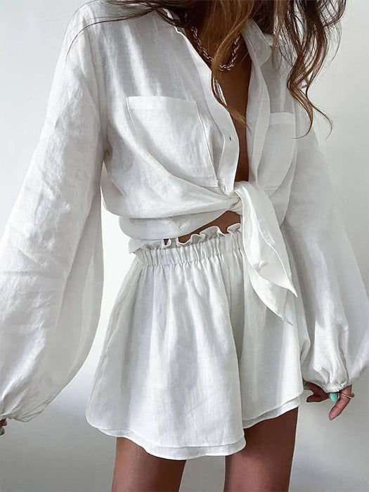 Sapphire Shirt and Shorts Set - CLICK TIK