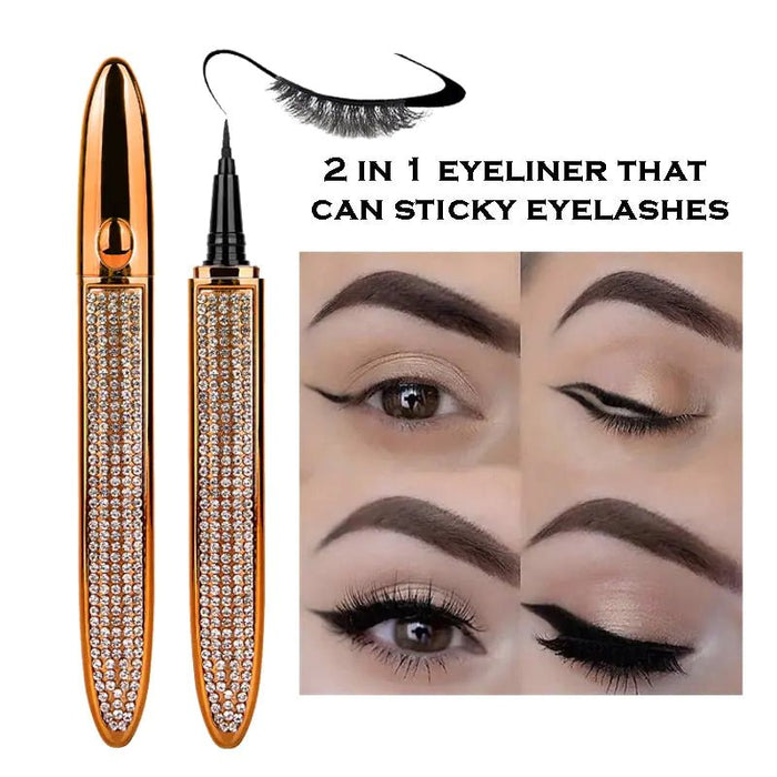 Self - adhesive Liquid Eyeliner Pencil - CLICK TIK