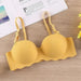 Sexy Bras Push Up Seamless Underwear Women Solid Color Wireless Lingerie Feamle One - pieces Gather Convertible Straps Brassiere - CLICK TIK
