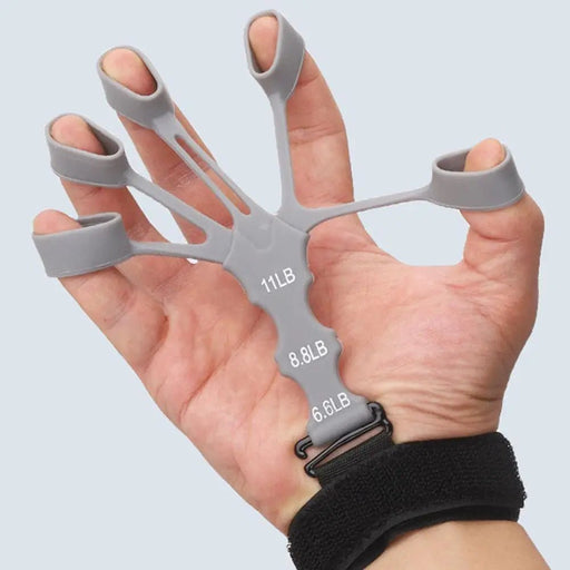 Silicone Grip Training And Exercise Finger Exercise Stretcher Hand Strengthener Arthritis Grip Trainer Hand Brush Expander Grips - CLICK TIK