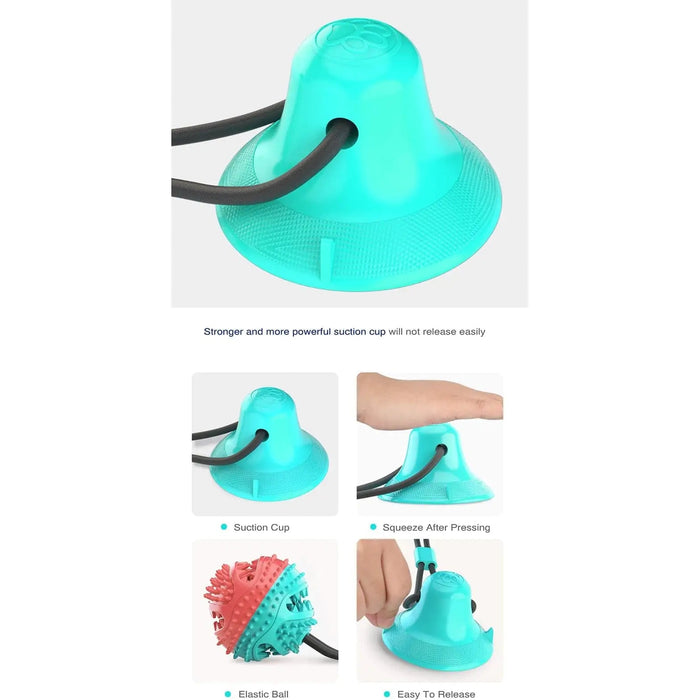 Silicone Suction Cup Dog Toy - CLICK TIK