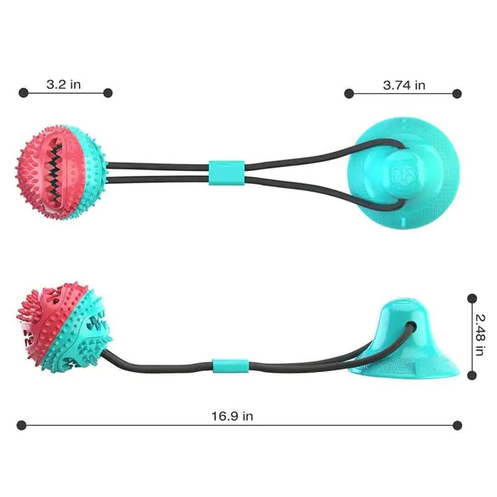 Silicone Suction Cup Dog Toy - CLICK TIK