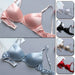 Silk bra 100% double - sided silk seamless underwear Women's thin style without steel ring breathable bra - CLICK TIK