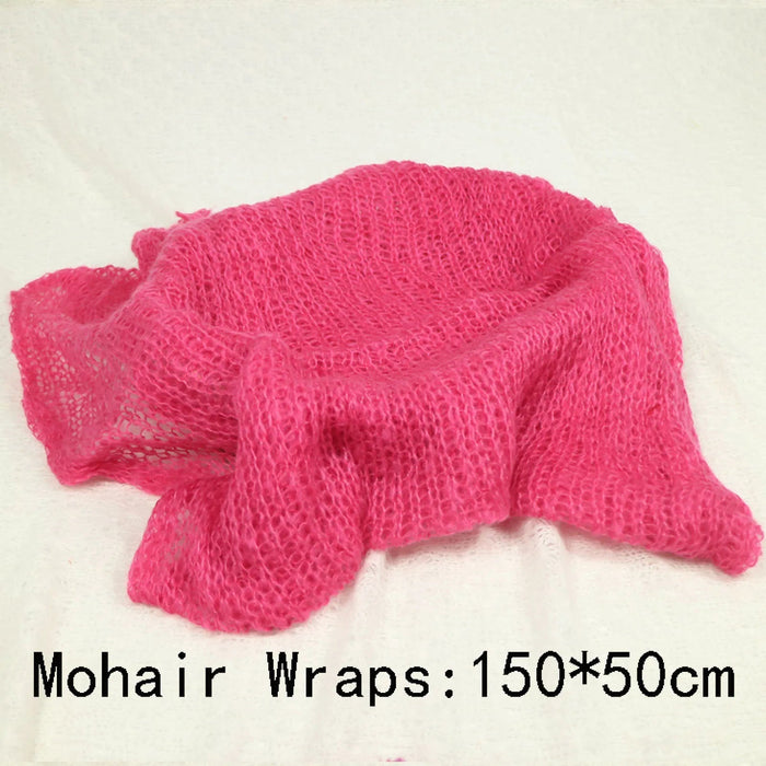 Soft Knit Stretchy Wraps Swaddle For Newborn Baby Photography Props Kids Receiving Blankets Cloth Accessories For Photo Shooting - CLICK TIK