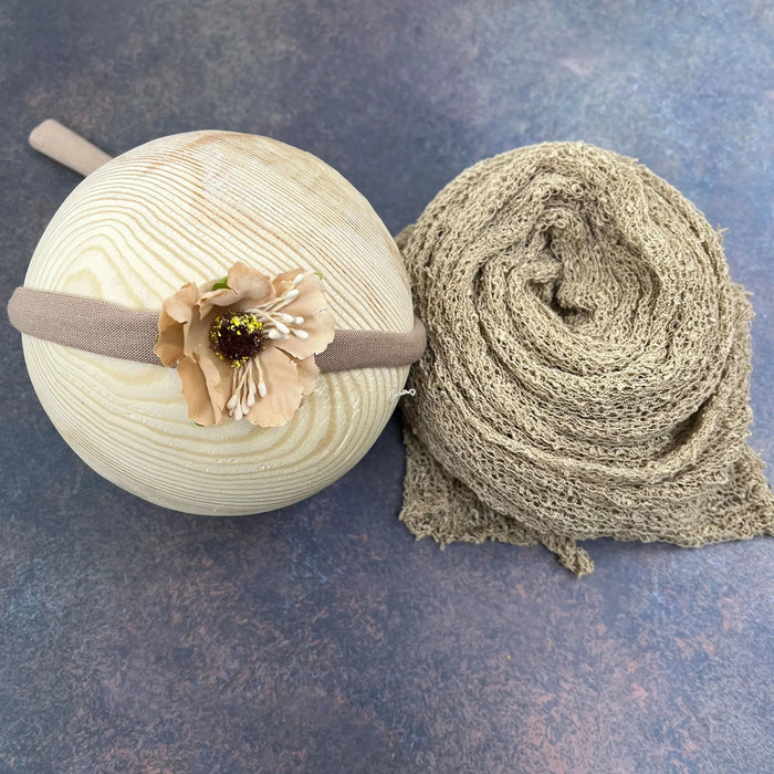 Soft Knit Stretchy Wraps Swaddle For Newborn Baby Photography Props Kids Receiving Blankets Cloth Accessories For Photo Shooting - CLICK TIK