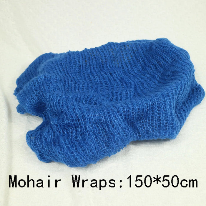 Soft Knit Stretchy Wraps Swaddle For Newborn Baby Photography Props Kids Receiving Blankets Cloth Accessories For Photo Shooting - CLICK TIK
