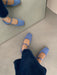 Square Toe Vintage Strap Satin Surface Mary Jane Shoes - CLICK TIK