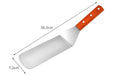 Stainless Steel Metal BBQ Grill Turner Spatula Kitchen Cooking Utensils Accessories For Cutlets Bacon Teppanyaki Pancake - CLICK TIK