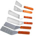 Stainless Steel Metal BBQ Grill Turner Spatula Kitchen Cooking Utensils Accessories For Cutlets Bacon Teppanyaki Pancake - CLICK TIK