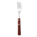 Stainless Steel Tableware Reusable Portable Set Mirror Silverware Wood Handle Knife Fork Spoon Home Kitchen Western Cutlery - CLICK TIK