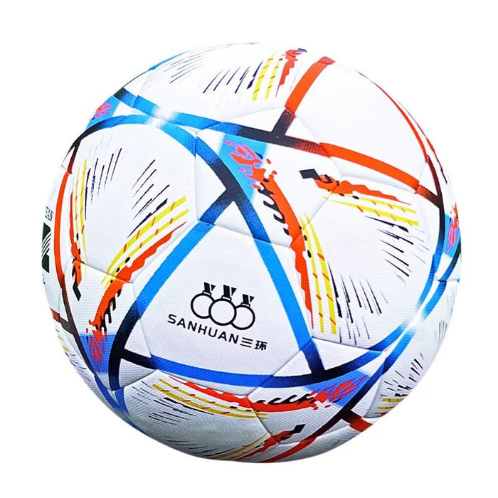 Standard Size 4 Size 5 Football Children Adults Indoor Outdoor Game Ball PU Adhesive Wear - resistance Anti - slip Soccer Ball - CLICK TIK