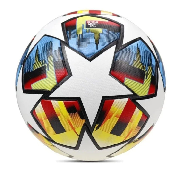 Standard Size 5 Soccer Ball PU Heat Bond Seamless Anti - leakage Football Adults Inoor Outdoor Grassland Training Match Soccer - CLICK TIK