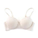 SuyaDream Women SILK Bras Wireless Bralette Seamless Bra invisible 100% REAL SILK Healthy Underwear - CLICK TIK