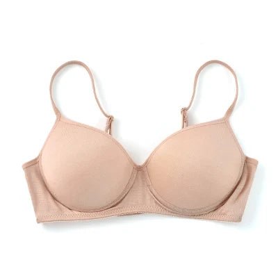 SuyaDream Women SILK Bras Wireless Bralette Seamless Bra invisible 100% REAL SILK Healthy Underwear - CLICK TIK