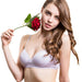 SuyaDream Women SILK Bras Wireless Bralette Seamless Bra invisible 100% REAL SILK Healthy Underwear - CLICK TIK