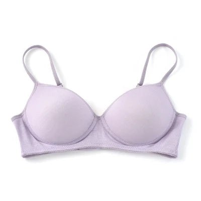 SuyaDream Women SILK Bras Wireless Bralette Seamless Bra invisible 100% REAL SILK Healthy Underwear - CLICK TIK