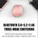 Tablet Phone Computer Bluetooth Wireless Mouse Charging Luminous 2.4G USB Wireless Mouse Portable Mouse - CLICK TIK