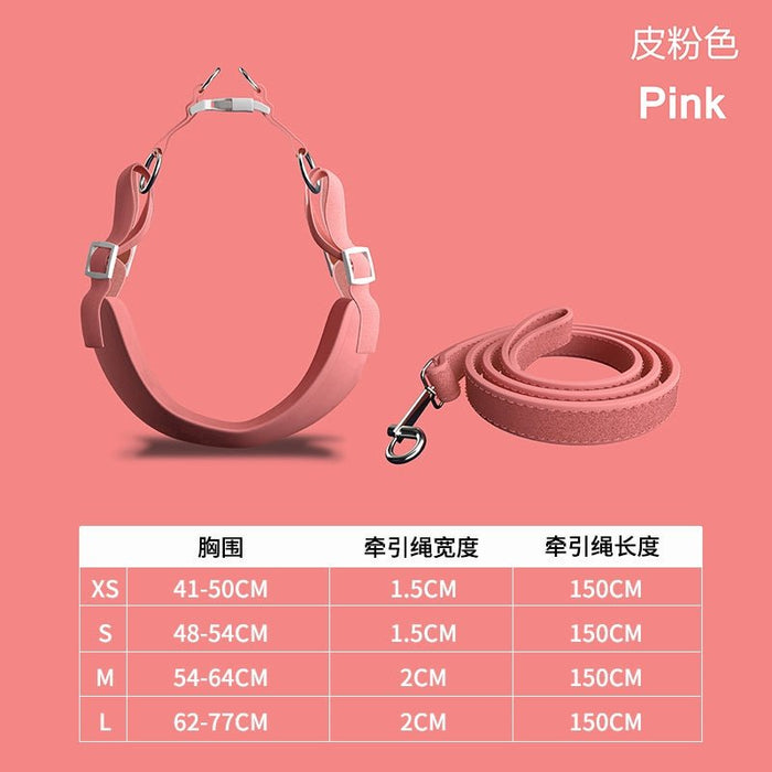 Take a Good Dog Dog Hand Holding Rope Dog Vest Type Dog Leash Walking Dog Chain Small Size Dogs Chest Strap Jarre Aero Bull Rope - CLICK TIK
