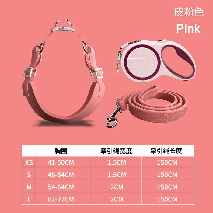 Take a Good Dog Dog Hand Holding Rope Dog Vest Type Dog Leash Walking Dog Chain Small Size Dogs Chest Strap Jarre Aero Bull Rope - CLICK TIK