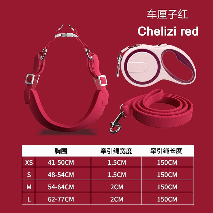 Take a Good Dog Dog Hand Holding Rope Dog Vest Type Dog Leash Walking Dog Chain Small Size Dogs Chest Strap Jarre Aero Bull Rope - CLICK TIK