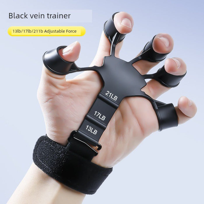 Vein Trainer Five Finger Finger Tension Spring Grip Professional Arm Training KIRIN Arm Muscles and Veins Rehabilitation Training Equipment - CLICK TIK