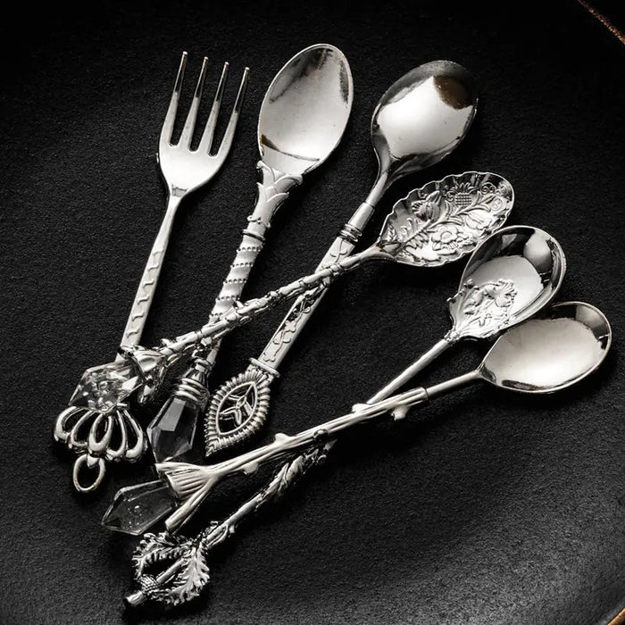 Vintage Dessert Royal Style Cutlery Set - CLICK TIK