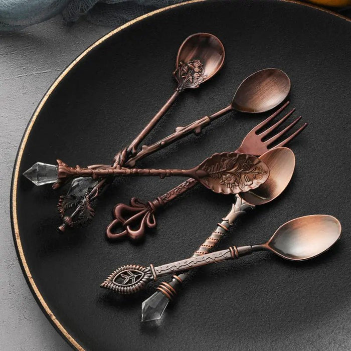 Vintage Dessert Royal Style Cutlery Set - CLICK TIK