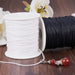 Waxed Cotton Thread Cords Mixed Color 1mm about 100yards/roll - CLICK TIK