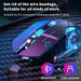 Wireless Bluetooth Gaming Mouse 2.4g USB Rechargeable Ergonomic Mechanical Backlight Design for Laptop PC Computer Gamer - CLICK TIK