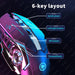 Wireless Bluetooth Gaming Mouse 2.4g USB Rechargeable Ergonomic Mechanical Backlight Design for Laptop PC Computer Gamer - CLICK TIK