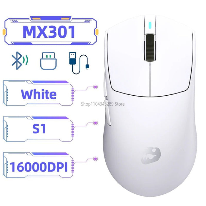Wireless Bluetooth Mouse Rechargeable Tri - Mode Bluetooth Mouse 24000 DPI WirelessMouse Gaming Mouse BT/2.4G/Wired Mice - CLICK TIK