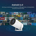 Xiaomi MINI 4K Video Projector Smart for SAMSUNG Android 11 WiFi 200ANSI BT5.0 1280*720P HY300 for XiaoMi Outdoor Home Theater - CLICK TIK