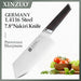 XINZUO 7.8'' Kitchen Knife Stainless Steel DIN 1.4116 Nakirir Knives High Quality New Vegetable Chopping Meat Knife Ebony Handle - CLICK TIK