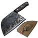 XITUO Handmade Forged Chef Knife High - carbon Clad Steel Chinese Cleaver Kitchen Knives Chopper Meat Slicing Nakiri Gyuto Tool CN - CLICK TIK