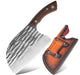 XITUO Handmade Forged Chef Knife High - carbon Clad Steel Chinese Cleaver Kitchen Knives Chopper Meat Slicing Nakiri Gyuto Tool CN - CLICK TIK