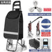 Zhuo Ya Shopping Cart Household Portable Foldable Shopping Cart Luggage Trolley Hand Buggy Trolley Luggage Trolley Trolley Trailer - CLICK TIK